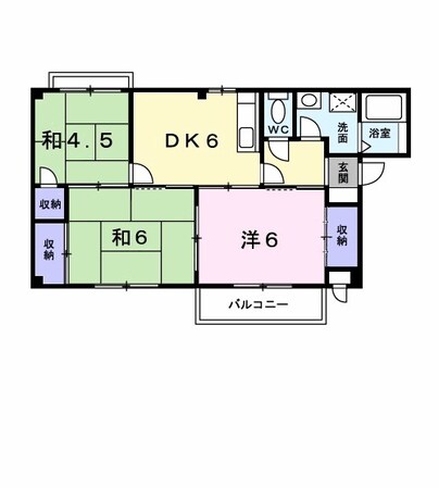 河内山本駅 バス7分  上尾町下車：停歩3分 1階の物件間取画像